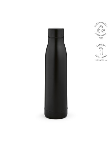 Borraccia Acuara da 630ml. Realizzata in rSS, doppia parete