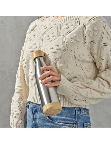 Borraccia Rio Grande 530ml rSS e bambù. Doppia parete