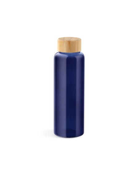 Borraccia Indus 510ml in vetro borosilicato con tappo in bambù