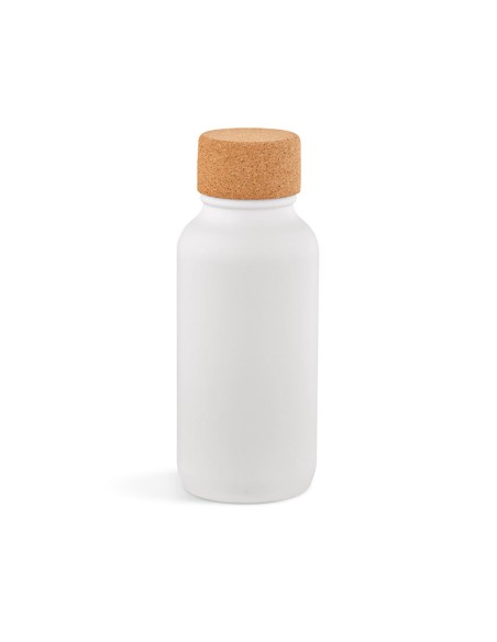 Borraccia Volga 530ml, realizzata in rSS con tappo in sughero