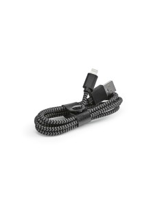 Cavo Bernoulli 1m in rPET, con connettore USB-A a Lightning