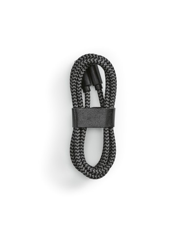 Cavo Bernoulli 1m in rPET, con connettore USB-A a Lightning