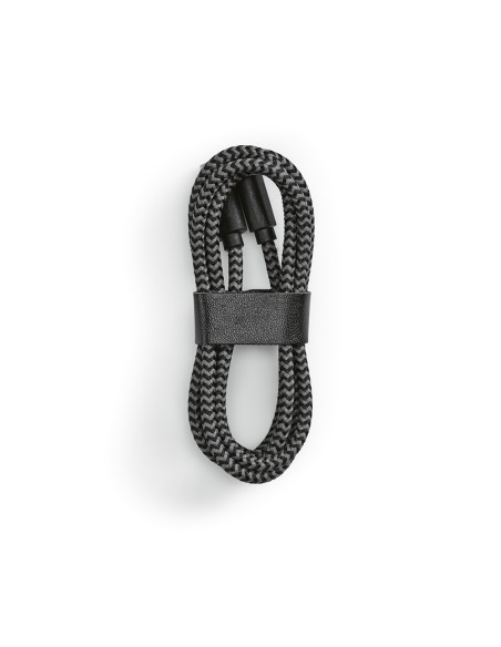 Cavo Bernoulli 1m in rPET, con connettore USB-A a Lightning