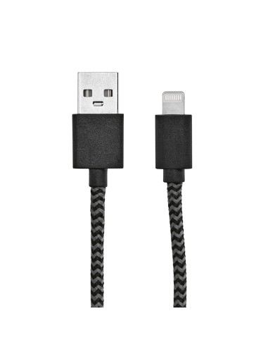 Cavo Bernoulli 1m in rPET, con connettore USB-A a Lightning