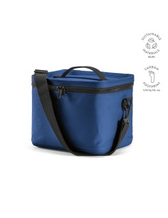 Borsa frigo Munich L 10L rPET in rABS. Zip termo-iniettate
