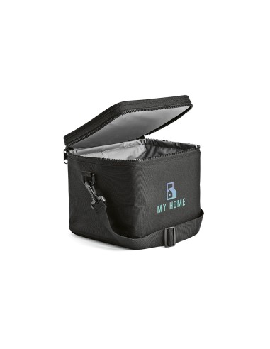 Borsa frigo Munich L 10L rPET in rABS. Zip termo-iniettate