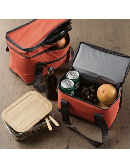 Borsa frigo Firenze M 5L rPET. Cerniere termo-iniettate