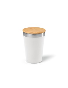 Tazza da viaggio Don rSS con coperchio in bambù 400ml