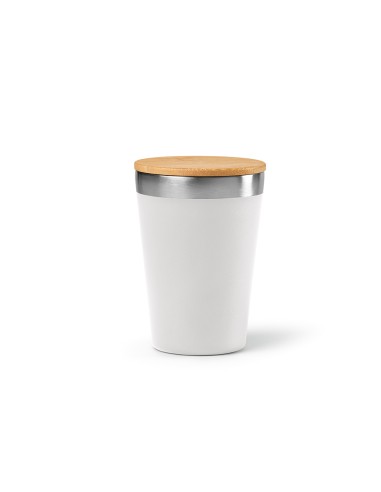 Tazza da viaggio Don rSS con coperchio in bambù 400ml