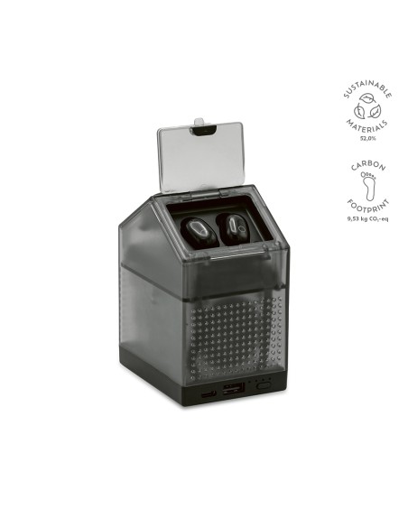 FusionBeat auricolari 3-in-1, speaker e powerbank in rABS