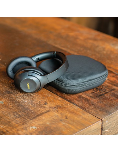 Cuffie Ultraz in rABS, batteria da 600mAh. Tecnologia ANC