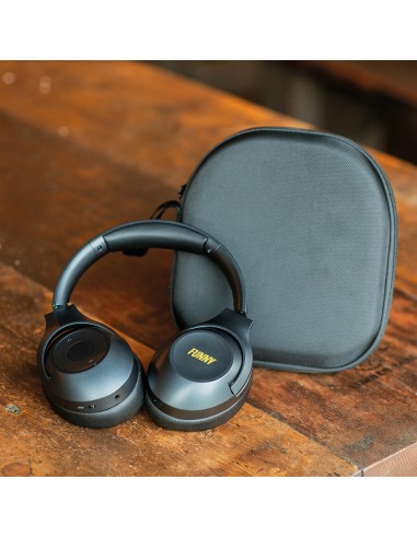 Cuffie Ultraz in rABS, batteria da 600mAh. Tecnologia ANC