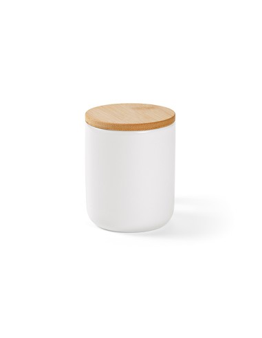 Tazza Douro 380ml in ceramica con coperchio e manico in bambù