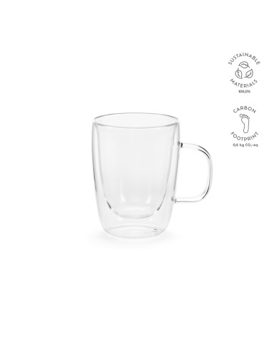 Tazza Elbe 350,  in vetro borosilicato capacità 300 ml