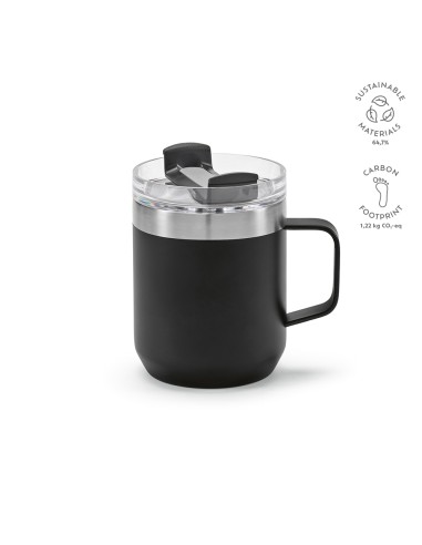 Tazza Shinano rSS 440ml. Doppia parete e coperchio rotante