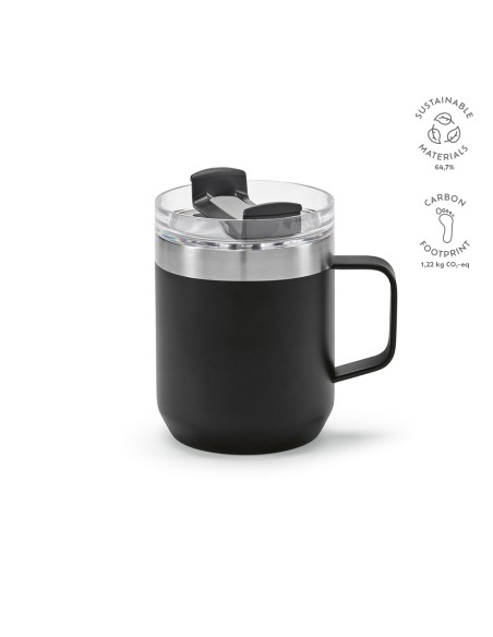 Tazza Shinano rSS 440ml. Doppia parete e coperchio rotante