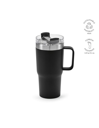 Tazza Neman rSS 580ml. Doppia parete e coperchio rotante