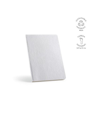 Notebook A5 Verne cotone rigenerato. 196 pagine riciclate