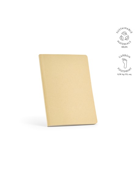 Notebook A5 Cervantes fibra di bambù. 196 pagine riciclate