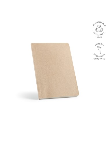 Notebook A5 Joyce copertina Banana. 196 pagine riciclate