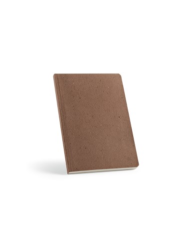 Notebook A5 Doyle copertina Coffee Waste. 196 pg riciclate