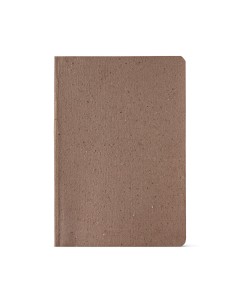 Notebook A5 Doyle copertina Coffee Waste. 196 pg riciclate