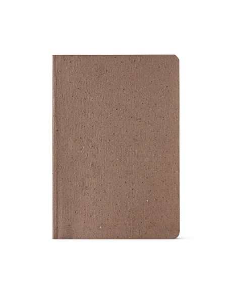 Notebook A5 Doyle copertina Coffee Waste. 196 pg riciclate