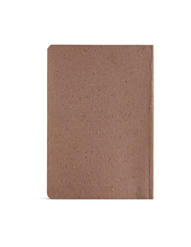 Notebook A5 Doyle copertina Coffee Waste. 196 pg riciclate
