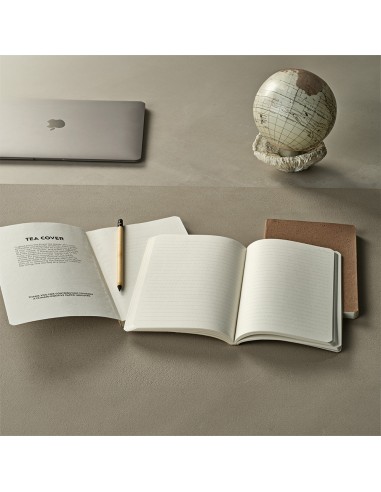 Notebook A5 Doyle copertina Coffee Waste. 196 pg riciclate