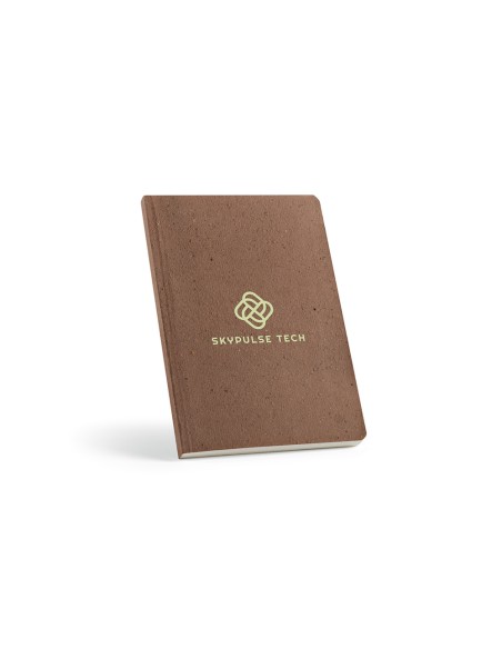 Notebook A5 Doyle copertina Coffee Waste. 196 pg riciclate