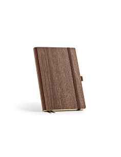 Steinbeck A5 Notebook con effetto legno. 196 pg FSC 70gsm