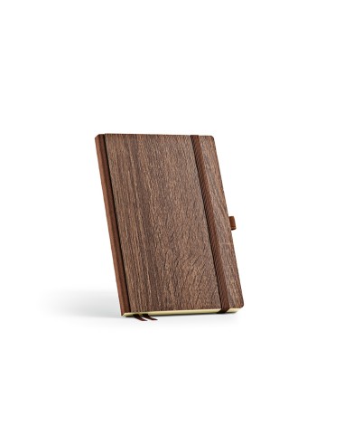 Steinbeck A5 Notebook con effetto legno. 196 pg FSC 70gsm