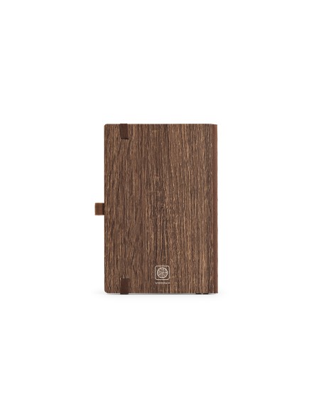Steinbeck A5 Notebook con effetto legno. 196 pg FSC 70gsm