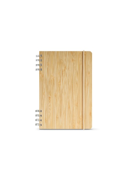 Dante A5 Notebook bambù. 196 pagine riciclata 70gsm