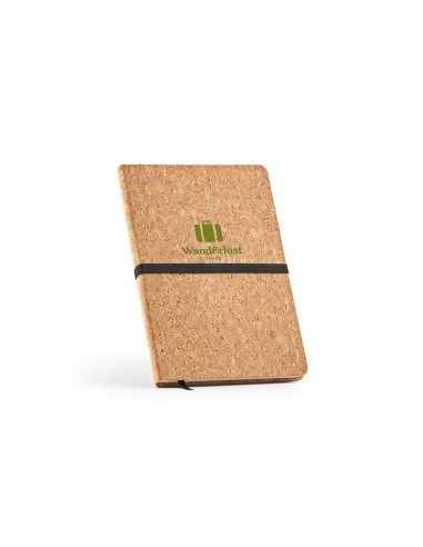 Notebook A5 Goethe in sughero. 196 pagine riciclate 70gsm