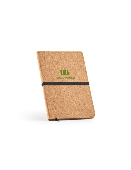 Notebook A5 Goethe in sughero. 196 pagine riciclate 70gsm