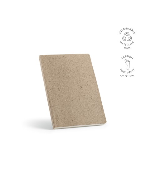 Notebook A5 Chekhov copertina Tea Waste. 196 pg riciclate