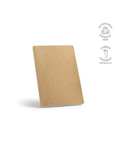 Notebook A5 Fitzgerald guscio di cocco. 196 pg riciclate