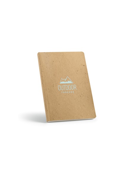 Notebook A5 Fitzgerald guscio di cocco. 196 pg riciclate