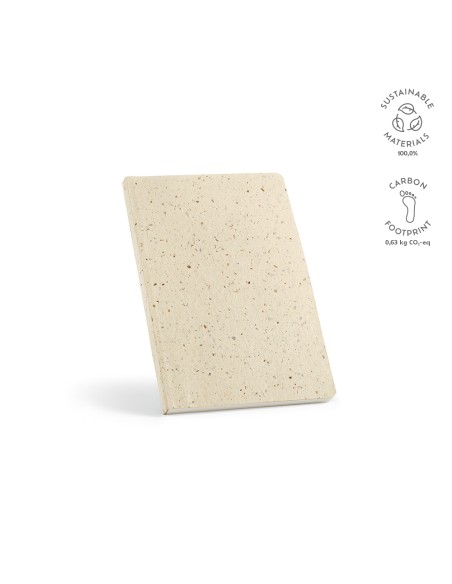 Notebook A5 Chaucer copertura scarto birra. 196 pg riciclate