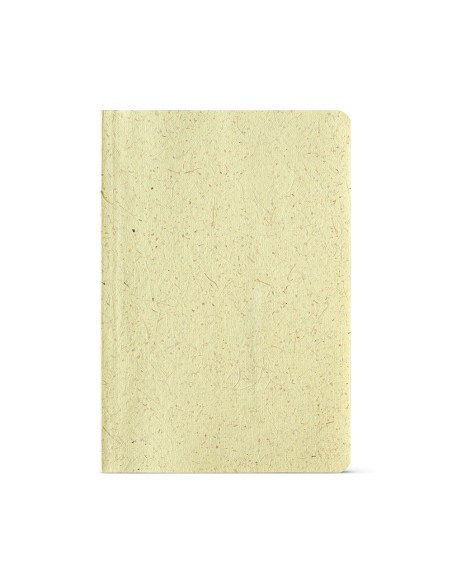 Notebook A5 Lewis copertina Guscio di mais. 196 pg riciclate