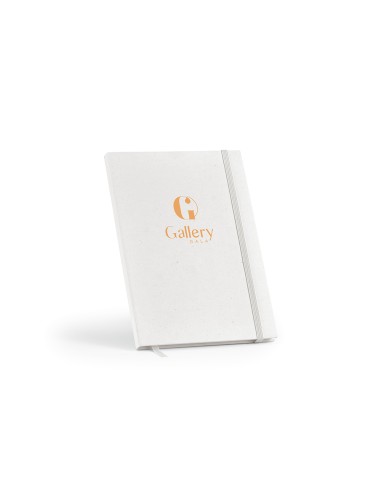 Notebook A5 Hugo copertina in cartoni latte riciclati. 160 pg