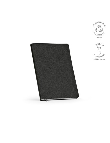 Notebook A5 Sartre copertina morbida rPU. 196 pagine FSC