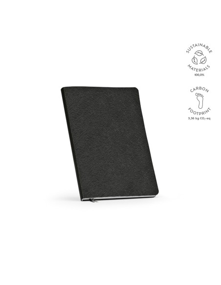Notebook A5 Sartre copertina morbida rPU. 196 pagine FSC