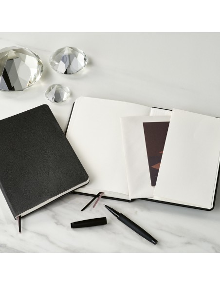 Notebook A5 Sartre copertina morbida rPU. 196 pagine FSC