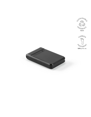 Powerbank Ampx 6.000mAh in ABS riciclato. Uscita da 18W