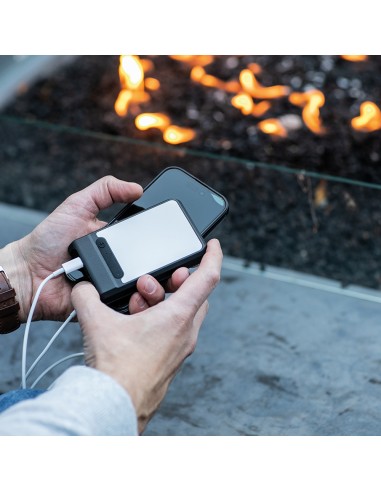 Powerbank Ampx 6.000mAh in ABS riciclato. Uscita da 18W