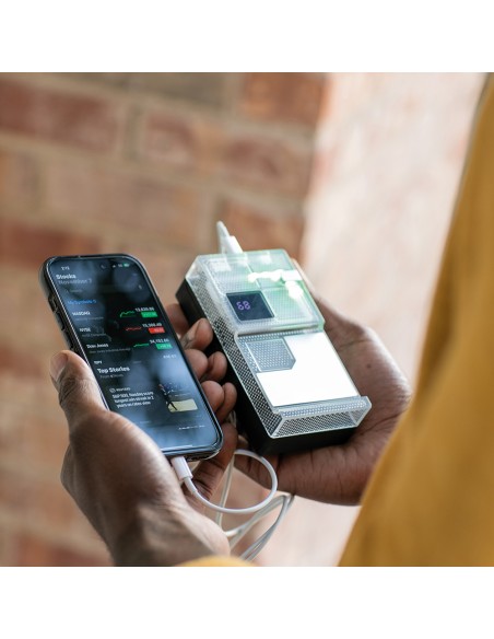 Powerbank Elexa da 20.000mAh in rABS. Uscita fino a 45W