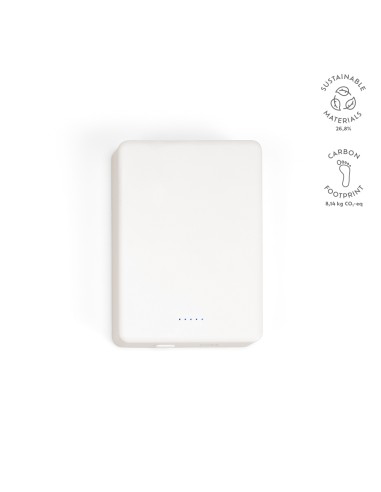 Hooke powerbank in rABS. 10.000mAh. Ricarica magnetica