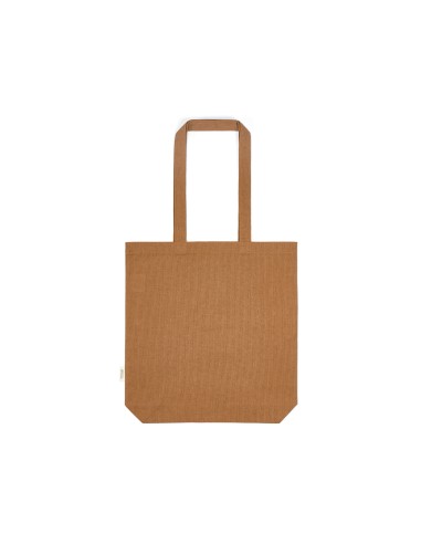Shopper Annapurna in cotone riciclato 180gsm. Con soffietto